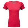 Montane kvinnlig Dart-t-shirt French Berry